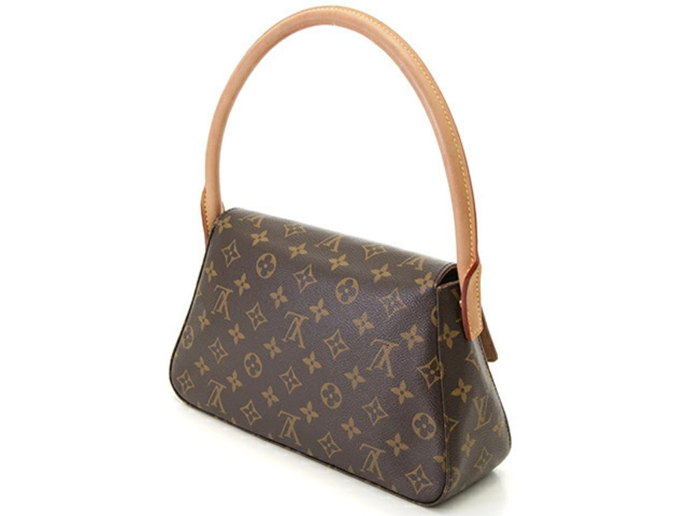 Louis Vuitton Monogram Looping Bag Brown